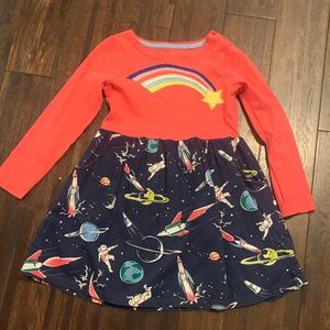 Mini Boden Space dress size 7